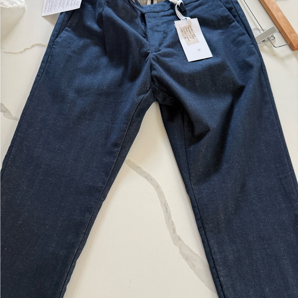 Men's Navy Dress Pants